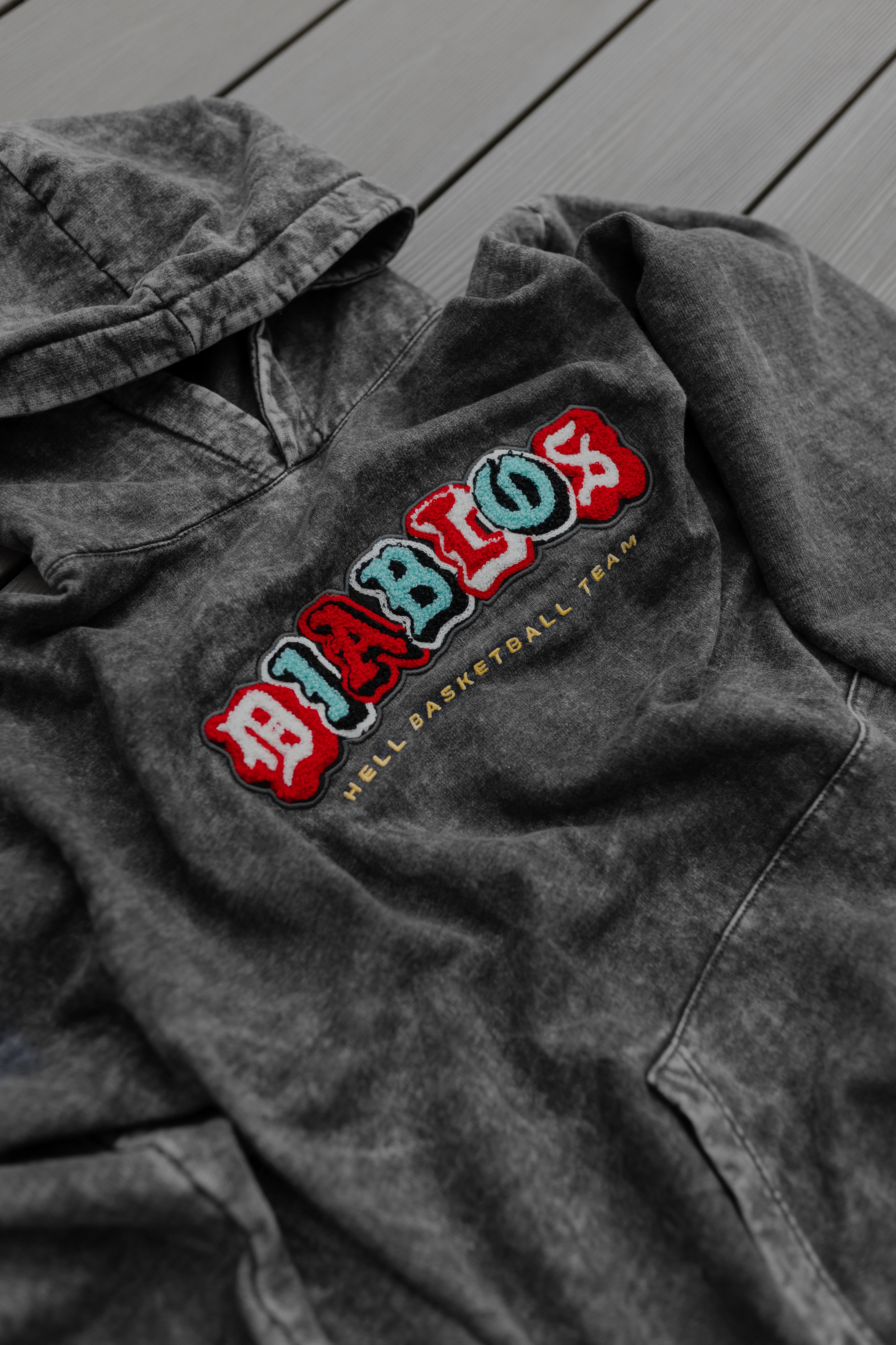 Diablos Basketball Chenille Hoodie 👹